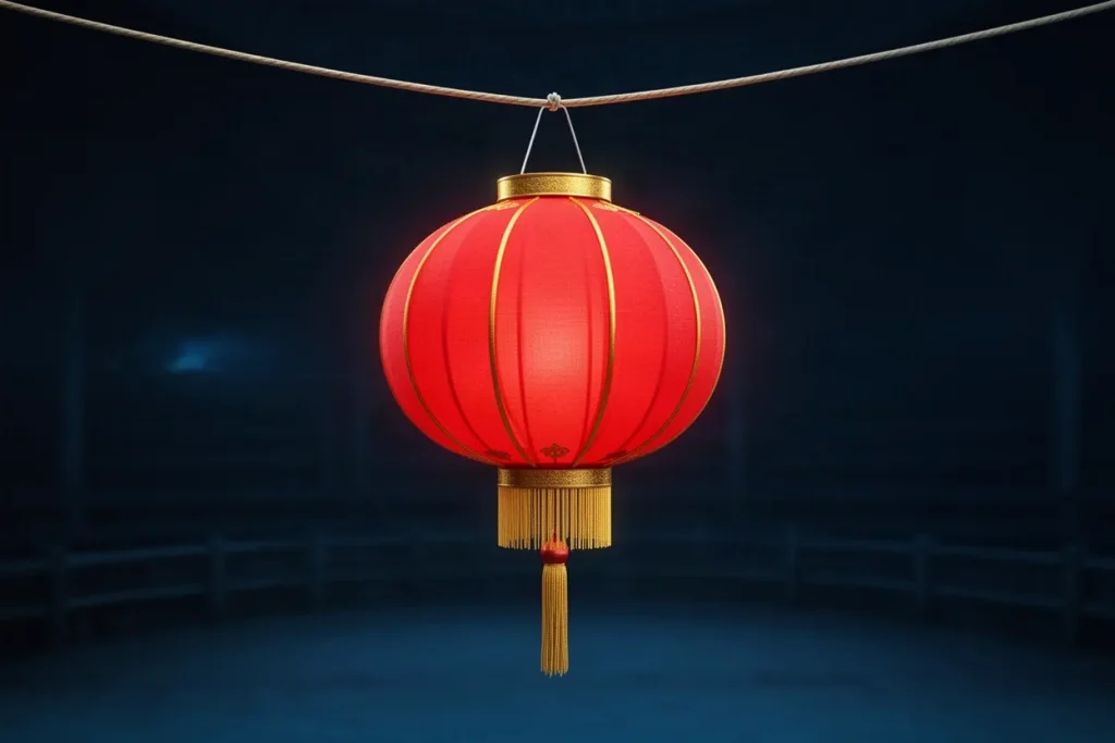 Ảnh minh hoạ đèn lồng giấy đỏ cho mục tổng quan đá gà BJ88